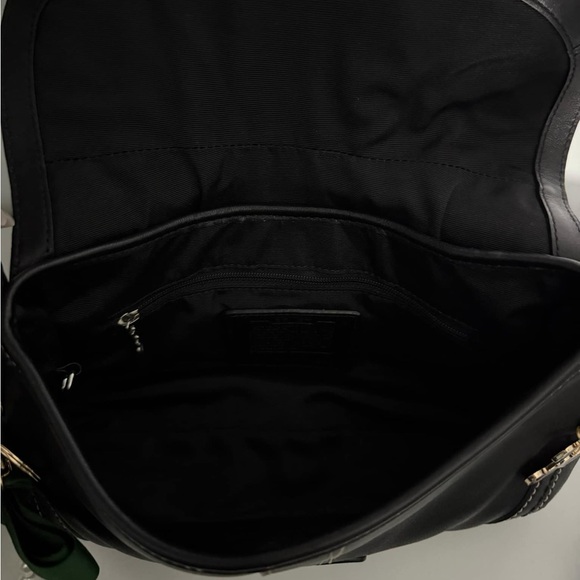 ࣪Black Coach Leather Soho Flap Buckle Shoulder Bag - Picture 4 of 10